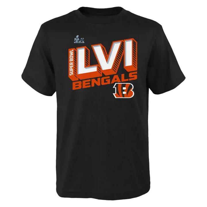 T-shirt pour jeune Cincinnati Bengals NFL Super Bowl 56 Roster 22