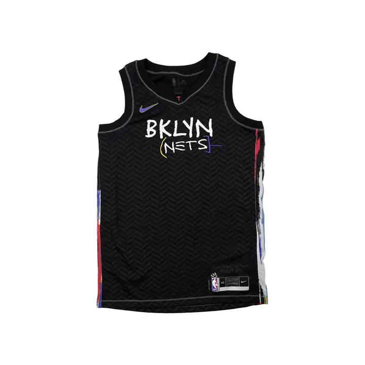 Maillot Swingman Noir NBA City Edition B Nets