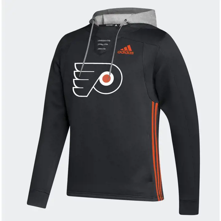 Sweat à capuche Philadelphia Flyers NHL Adidas Skatelace 22 Adidas bl