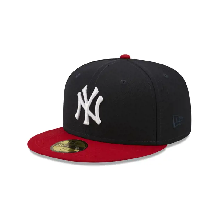 CASQUETTE NEW YORK YANKEES LIDS X MANOLO MLB 59FIFTY ASG 2000 marine/rouge