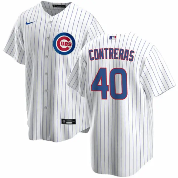 CHICAGO CUBS MLB Maillot Jeunesse Officiel Joueur Willson Contre