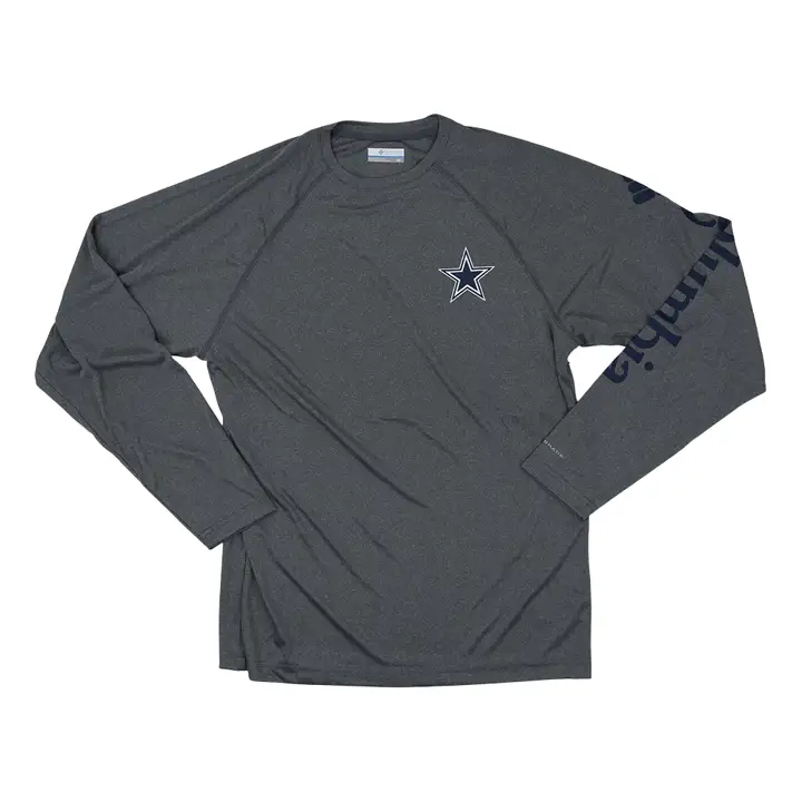 T-shirt à manches longues PFG Terminal Tackle Dallas Cowboys H-Char