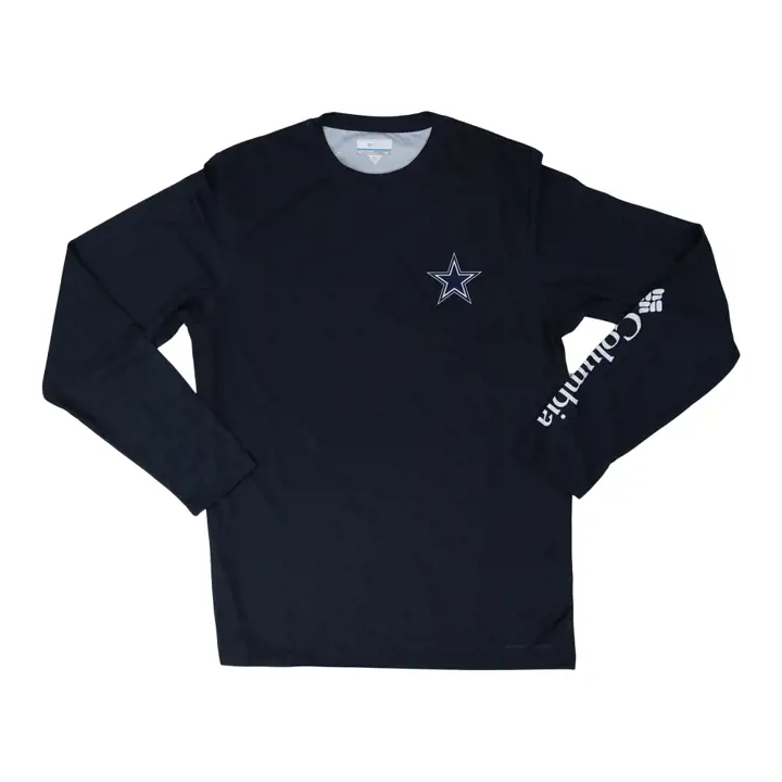 Dallas Cowboys PFG Terminal Shot Manches Longues Bleu Marine