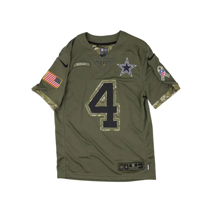 Dallas Cowboys DP4 STS Jersey Dak Prescott Olv