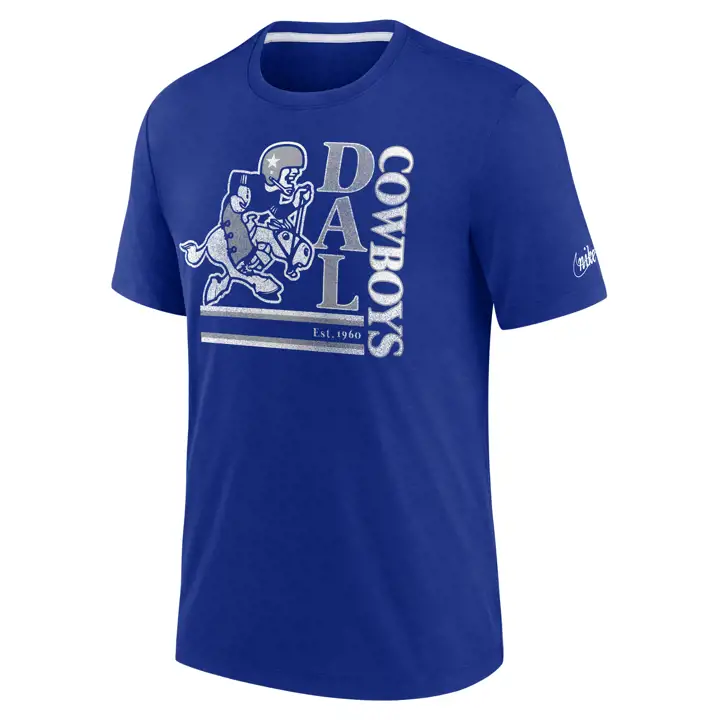 T-shirt Dallas Cowboys NFL Rewind Team Shout 22 Rbl