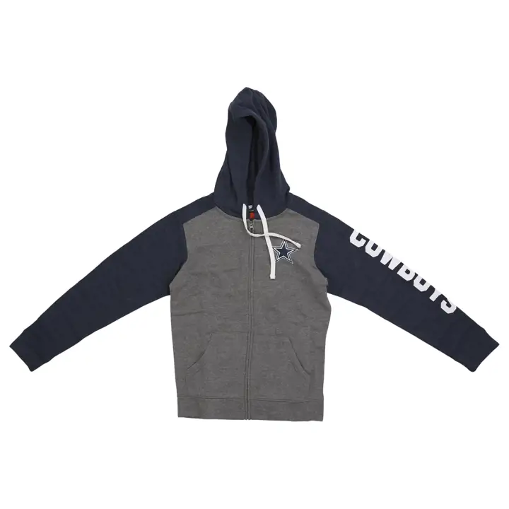 Dallas Cowboys NFL HP Down & Distance FZ Hood 22 gris/marine