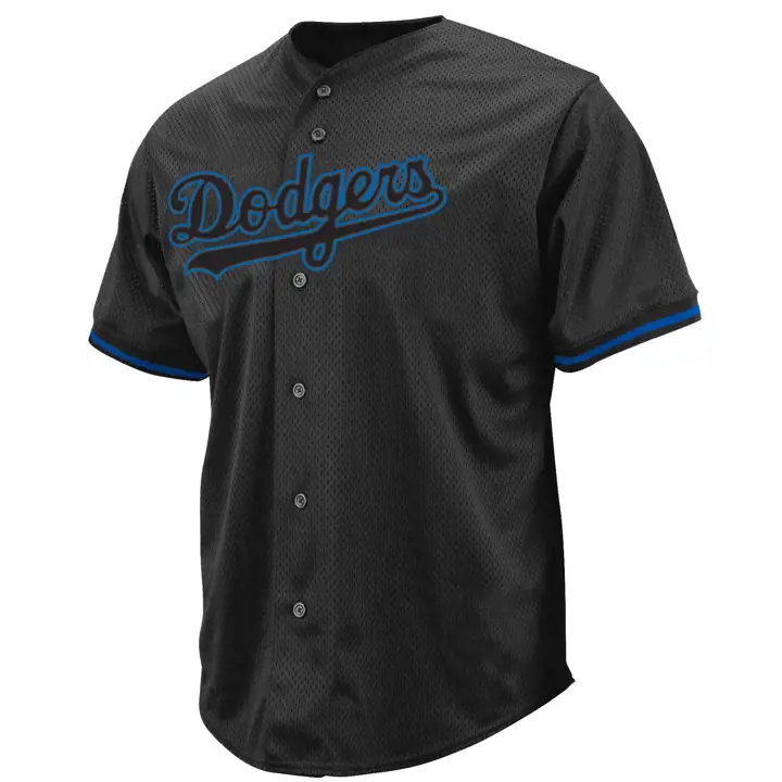 Maillot Fashion MLB Los Angeles Dodgers Noir