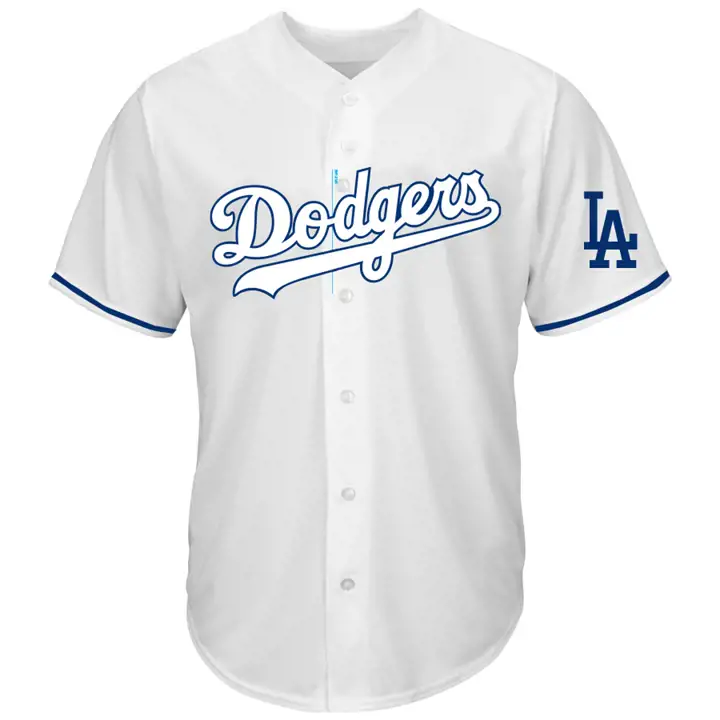 Maillot Los Angeles Dodgers MLB blanc pop fashion