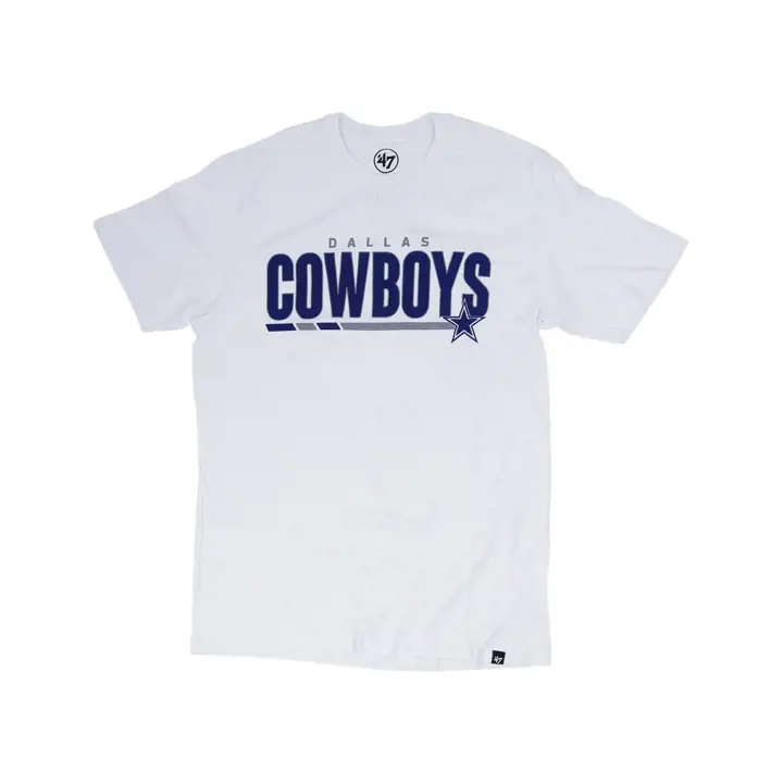 T-shirt Dallas Cowboys NFL Blitz Strike Super Rival 22 Blanc