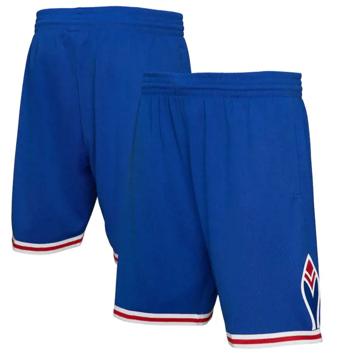 Short de l'équipe Rbl MLB M&N Mesh des Braves d'Atlanta