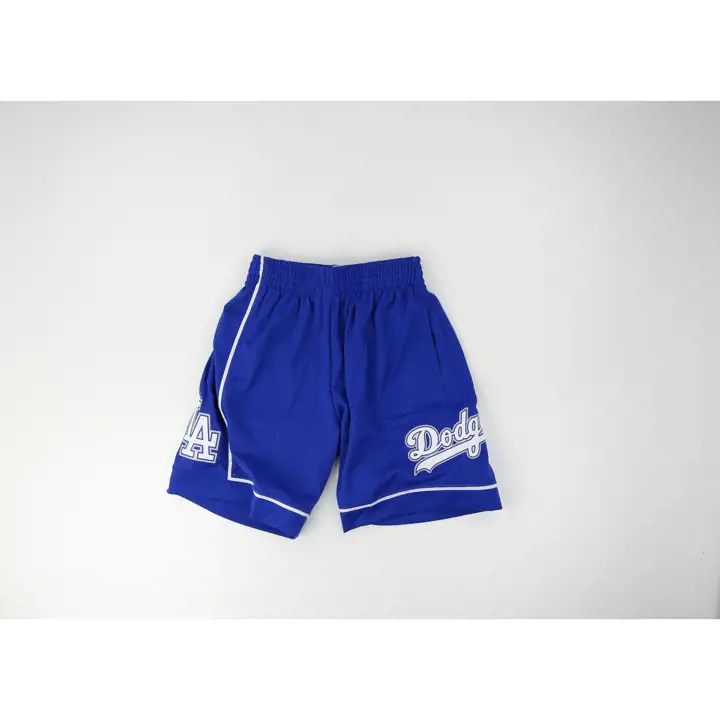 LOS ANGELES DODGERS MLB M&N Team ID Mesh Shorts Rbl