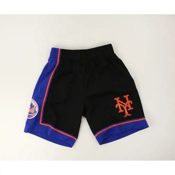 Shorts en maille NEW YORK METS MLB M&N Team ID Blk/Rbl
