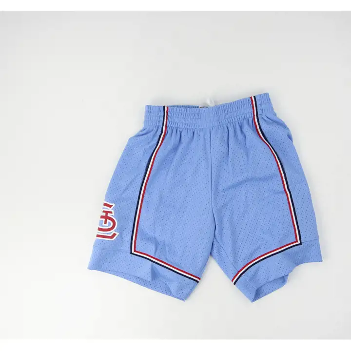 ST. LOUIS CARDINALS MLB M&N Team ID Mesh Shorts Lbl
