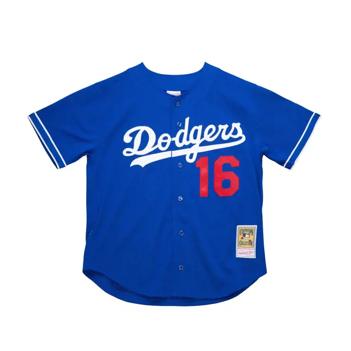 Los Angeles Dodgers MLB M&N Auth BP Mesh Jersey Hideo Nomo D