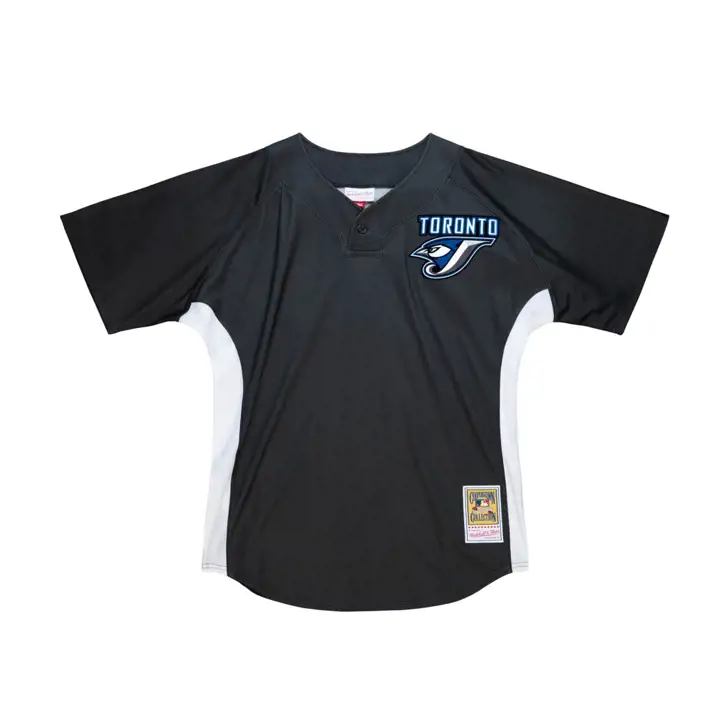 Maillot en mesh de réplique M&N Auth BP MLB des Blue Jays de Toronto Roy Halladay B
