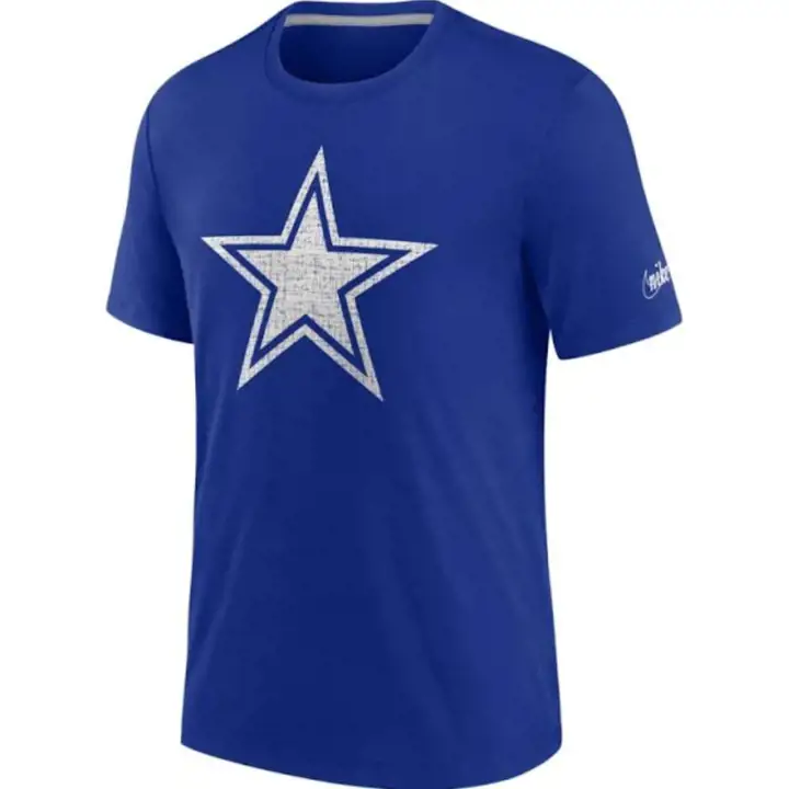 T-shirt triblended NFL Playback Dallas Cowboys 22 bleu