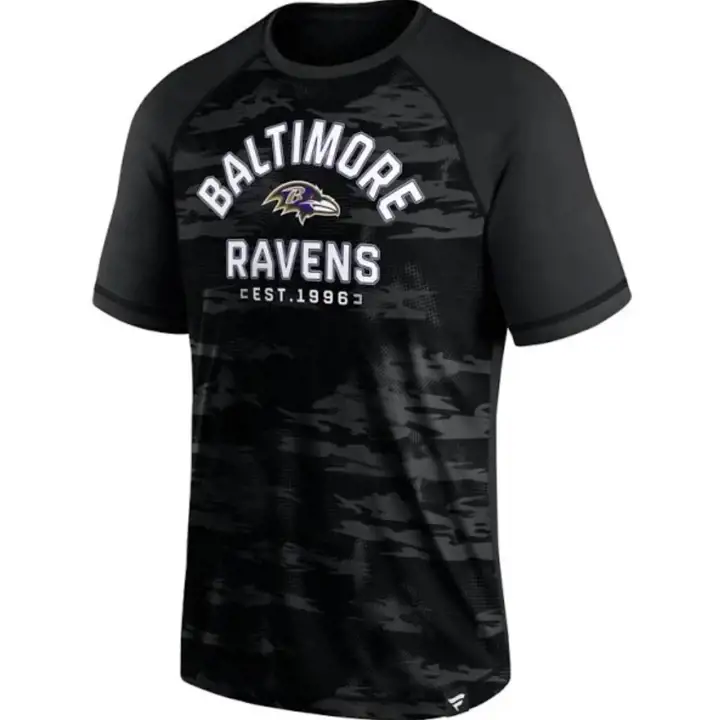 T-shirt Poly Camouflage Noir NFL Dallas Cowboys 22