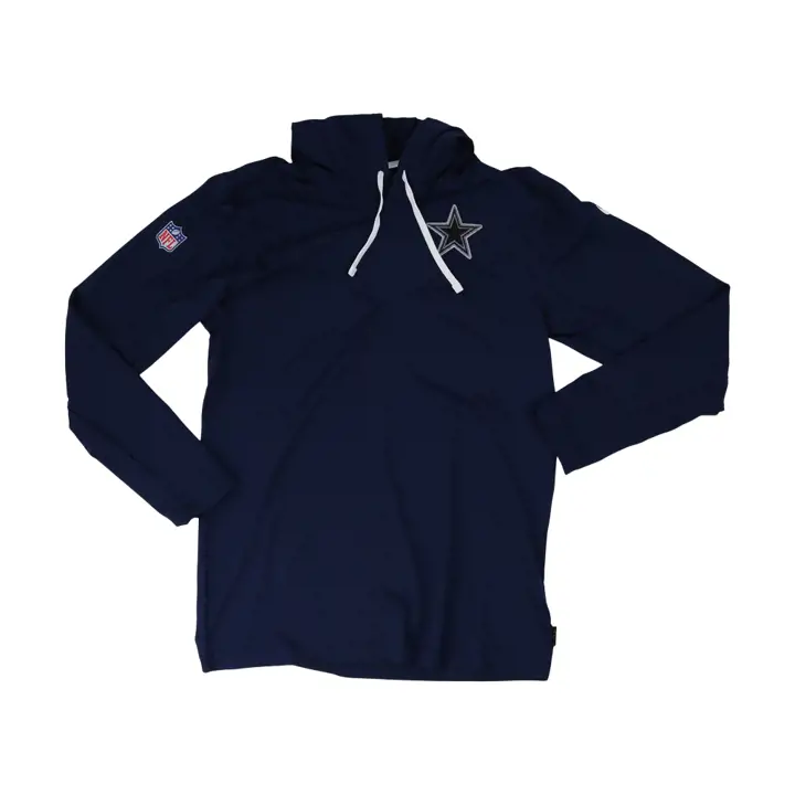 Dallas Cowboys NFL DF LS Sweat à capuche Tee 22 Marine