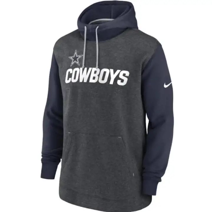 Dallas Cowboys NFL Équipe Surrey Hood 22 Anthracite