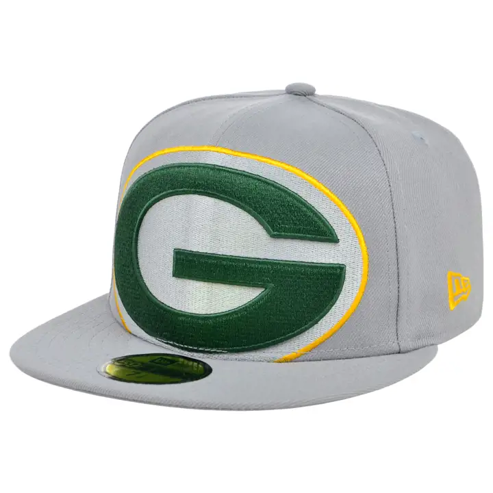 Green Bay Packers NFL Logo Elements 4.0 59FIFTY GRY