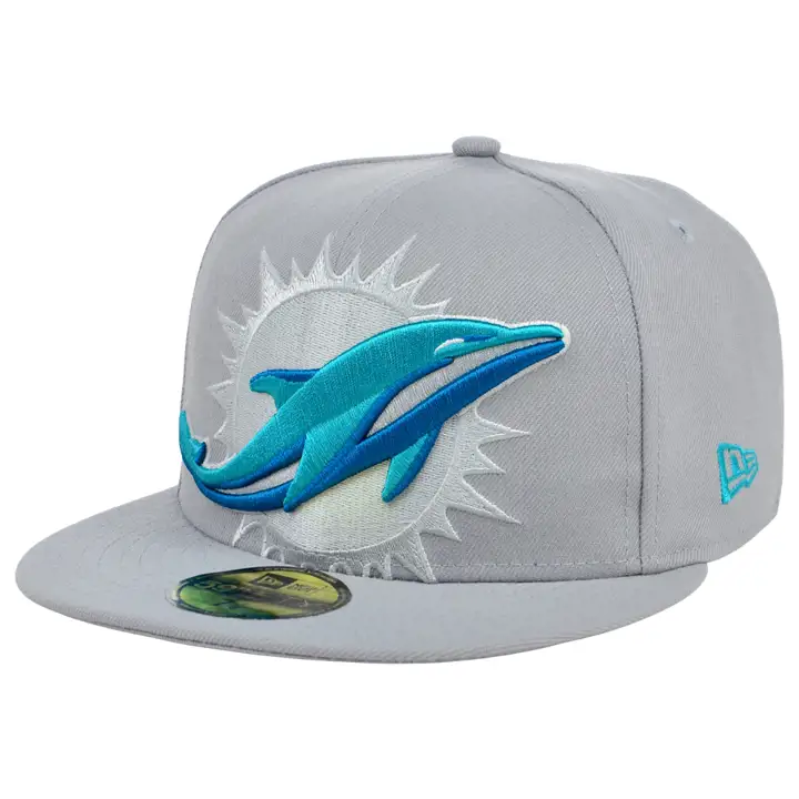 Miami Dolphins NFL Logo Elements 4.0 59FIFTY GRY