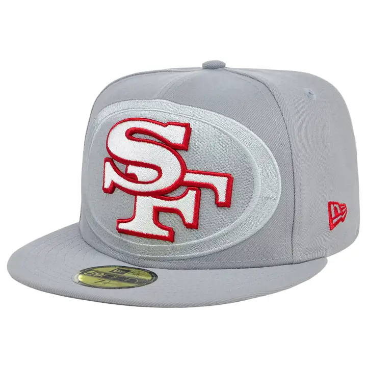 San Francisco 49ers Éléments du logo NFL 4.0 59FIFTY GRY