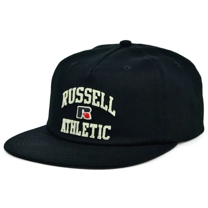 Casquette 5 panneaux Russell Athletic Letterman blk/wht