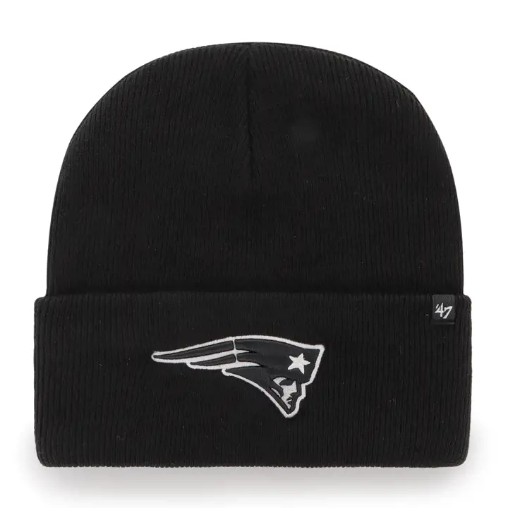 NEW ENGLAND PATRIOTS NFL '47 Haymaker Bonnet tricoté noir