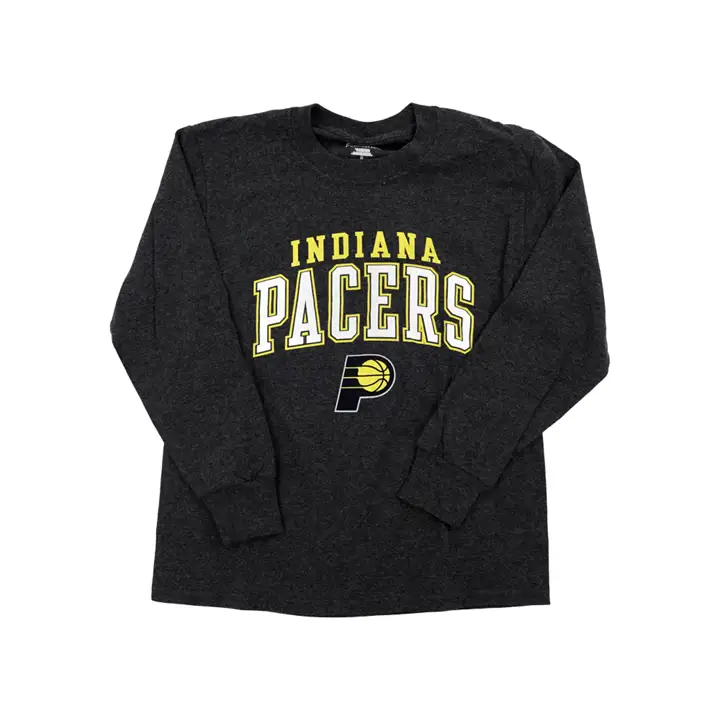 T-shirt manches longues et courtes combiné pour jeunes PACERS NBA gris
