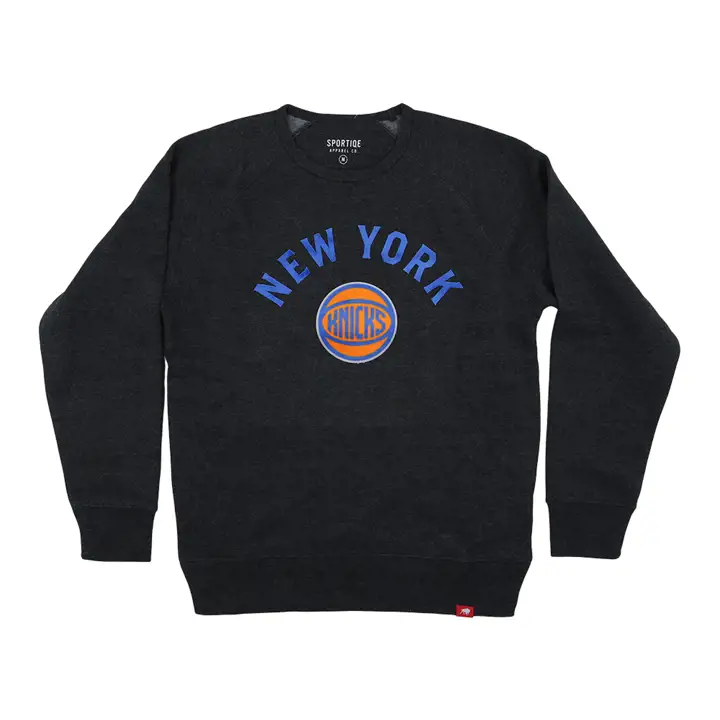 Sweat-shirt ras du cou NBA New York Knicks Harmon pour femme 22 noir