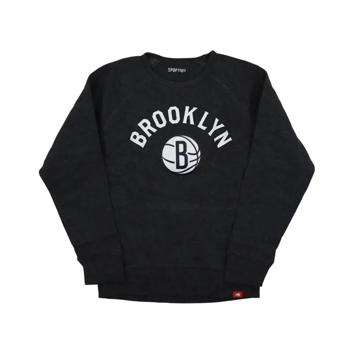 Brooklyn Nets NBA Sweat-shirt col rond Harmon pour femme 22 noir