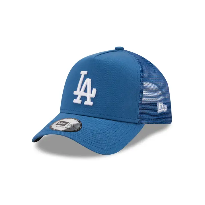 Casquette trucker MLB Los Angeles Dodgers en maille ton sur ton bleu/bleu