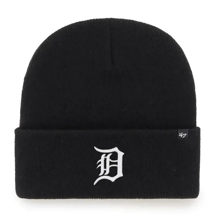 Detroit Tigers MLB Haymaker Bonnet à revers Noir/Noir
