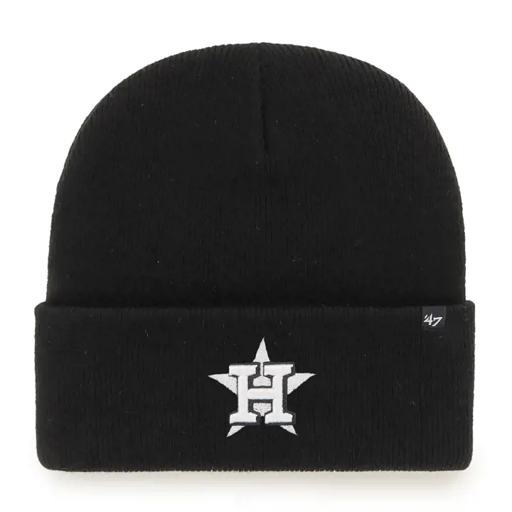 Bonnet en maille avec revers MLB Haymaker Houston Astros Noir/Noir