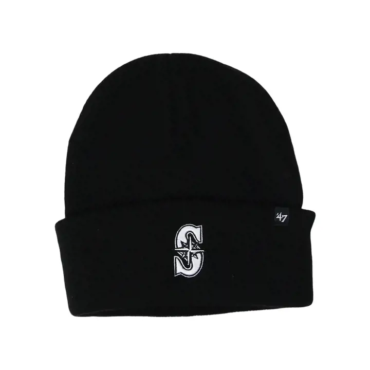 Seattle Mariners MLB Haymaker Cuff Knit NOIR/NOIR