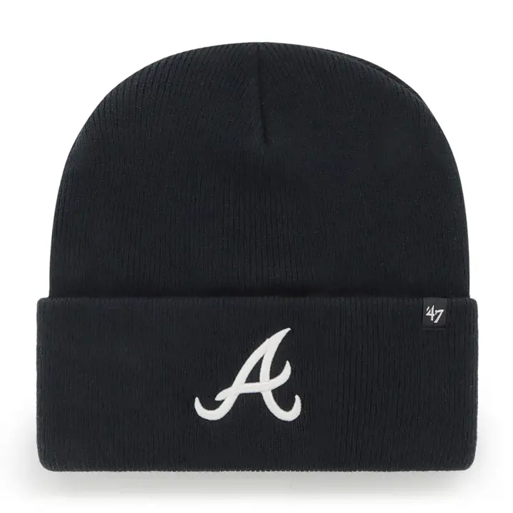 Atlanta Braves MLB Bonnet tricoté Haymaker BLEU MARINE/BLEU MARINE