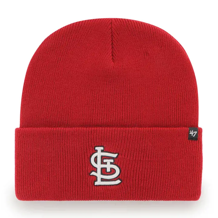 Bonnets St. Louis Cardinals MLB Haymaker en tricot à revers ROUGE/ROUGE