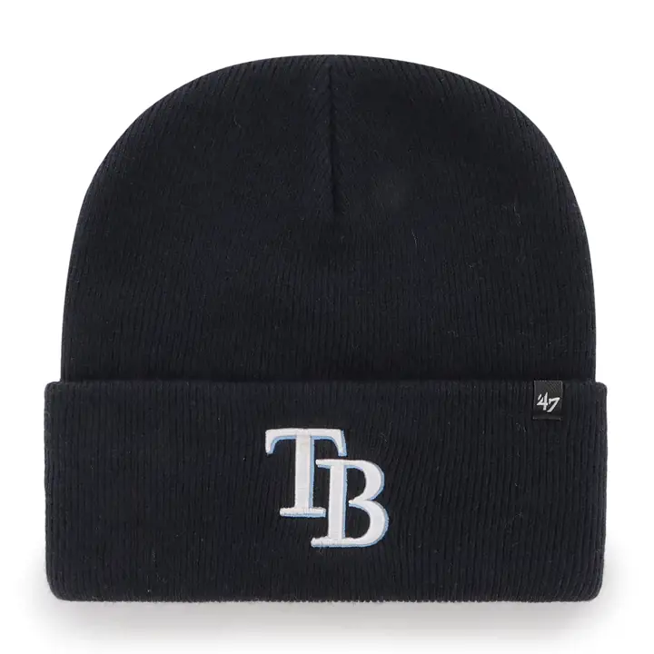 Tampa Bay Rays MLB Haymaker Bonnet tricoté NAVY/NAVY