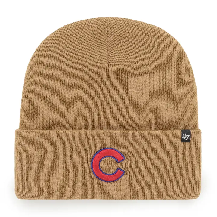 Chicago Cubs MLB Haymaker Bonnet en maille (CAMEL/CAMEL)