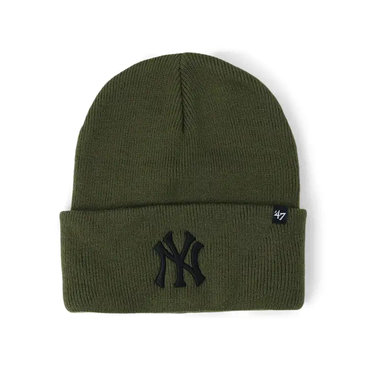 New York Yankees MLB Haymaker Bonnet en tricot à revers OLV/OLV