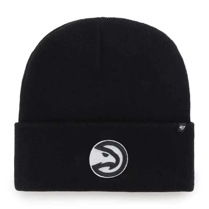 Atlanta Hawks NBA Haymaker Cuff Knit NOIR/NOIR