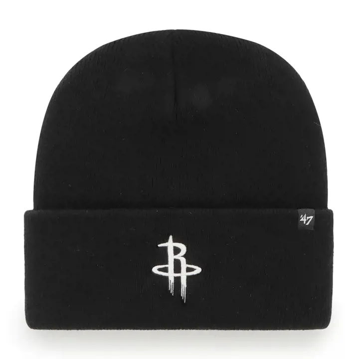 Houston Rockets NBA Haymaker Cuff Knit NOIR/NOIR