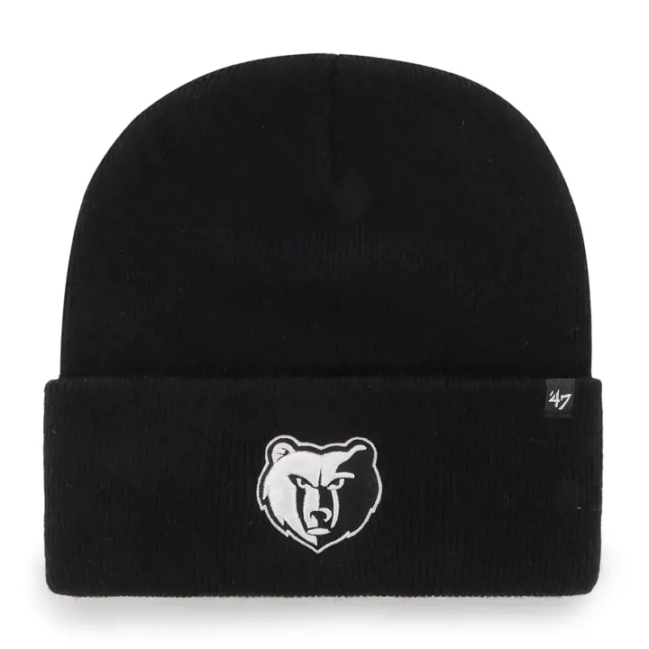 Memphis Grizzlies NBA Haymaker Bonnet à revers NOIR/NOIR