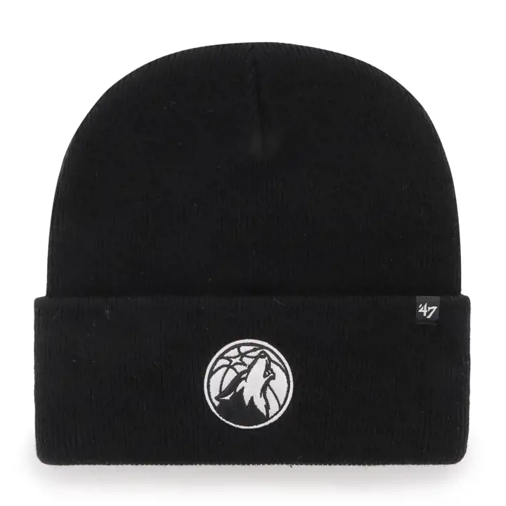 Minnesota Timberwolves NBA Haymaker Bonnet en maille BLK/BLK