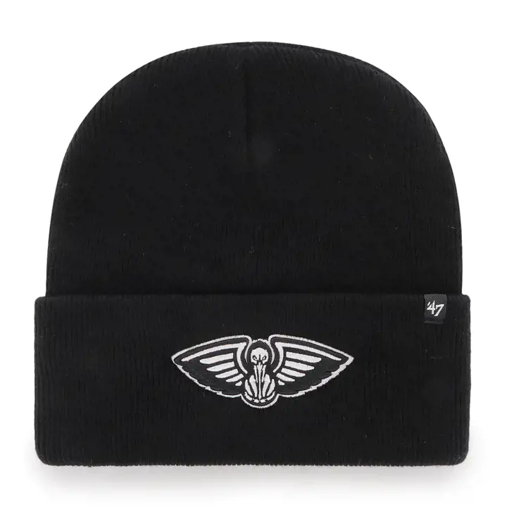 New Orleans Pelicans NBA Haymaker Bonnet Tricoté BLK/BLK