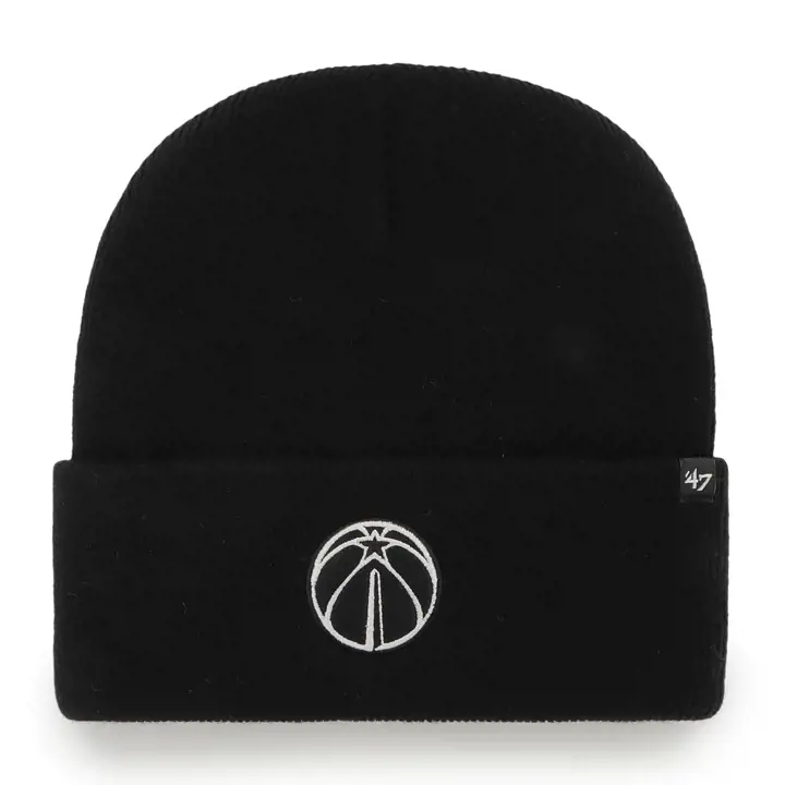 Washington Wizards NBA Haymaker Bonnet Tricoté Noir/Noir