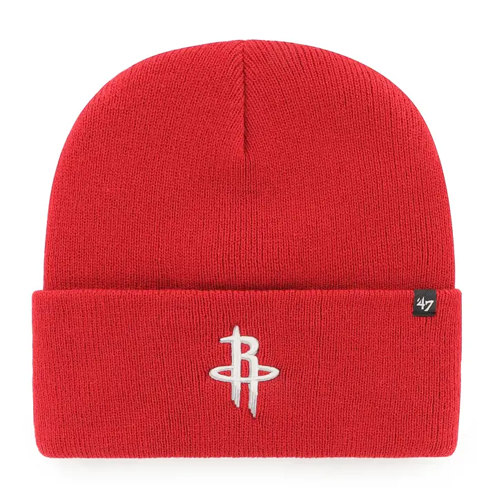 Bonnet tricoté Houston Rockets NBA Haymaker ROUGE/ROUGE