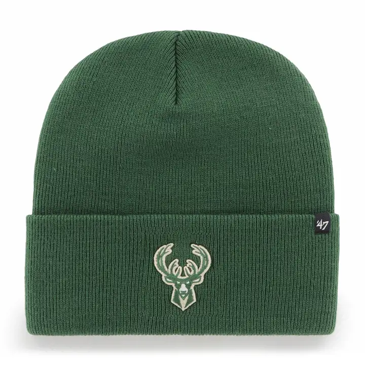 Milwaukee Bucks NBA Haymaker Bonnet tricoté vert foncé/vert foncé
