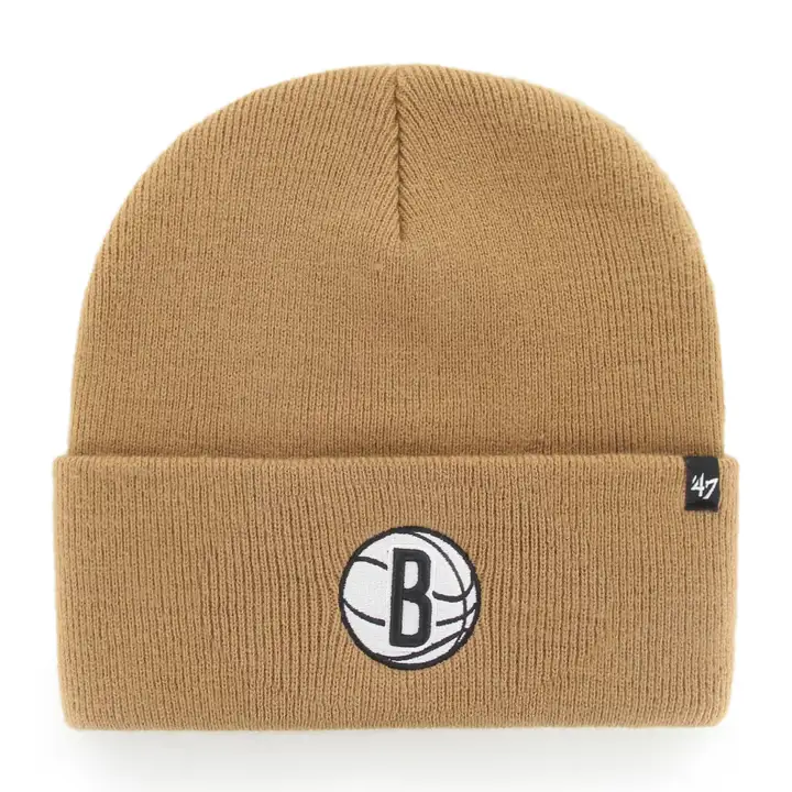 Brooklyn Nets NBA Haymaker Bonnet en maille revers  CHAMEAU/CHAMEAU