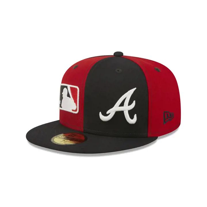 Casquette Atlanta Braves MLB TC Double Logo 59FIFTY bleu marine/rouge/vert prima